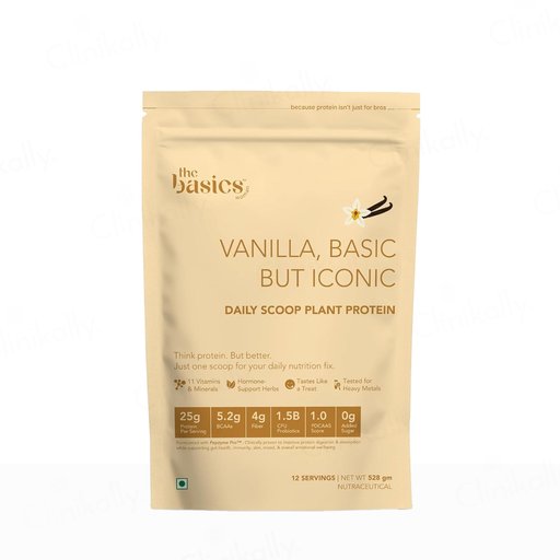 The Basics Woman Vanilla, Basic But Iconic Daily Scoop Plant Protein Powder