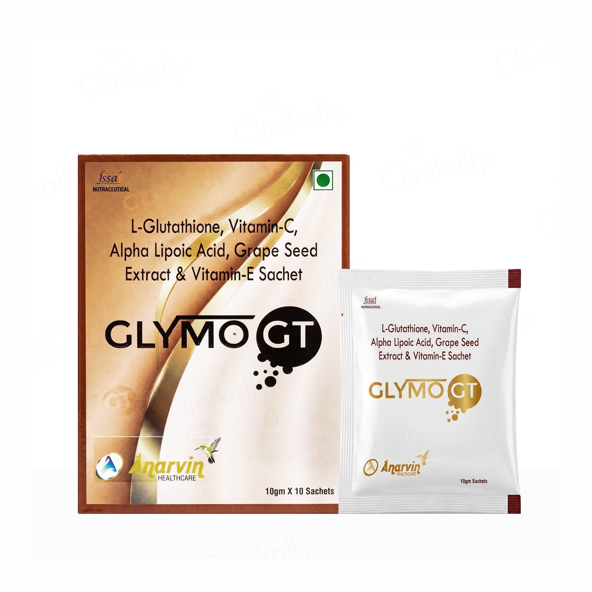 Buy Glymo GT L-Glutathione Powder Sachet Online at Best Price