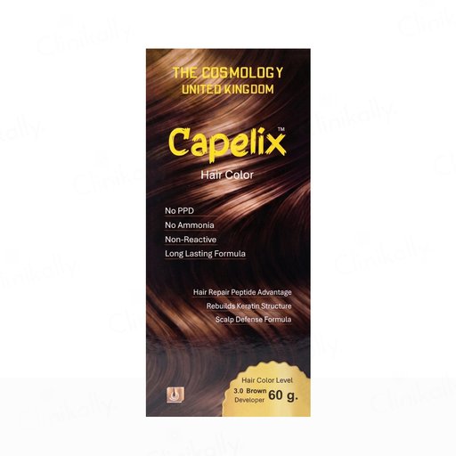 Capelix Hair Colour Kit - 3.0 Brown