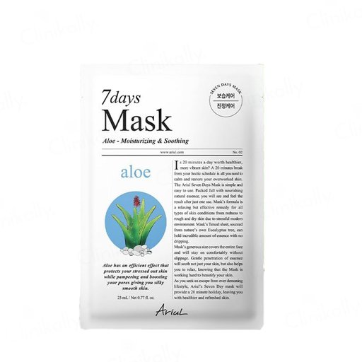 Ariul 7days Mask Aloe Moisturizing & Soothing H