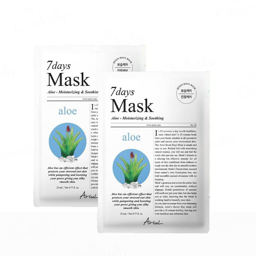 Ariul 7days Mask Aloe Moisturizing & Soothing H