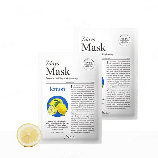 Ariul 7days Mask Lemon Vitalizing & Brightening C