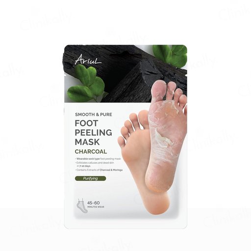 Ariul Smooth & Pure Purifying Charcoal Foot Peeling Mask