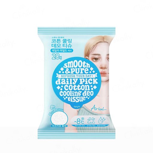 Ariul Smooth & Pure Cotton Cooling Deo Tissue