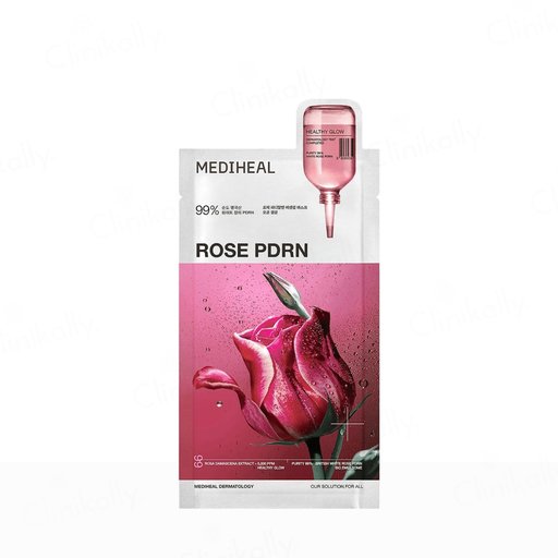 Mediheal Rose PDRN Healthy Glow Essential Face Mask