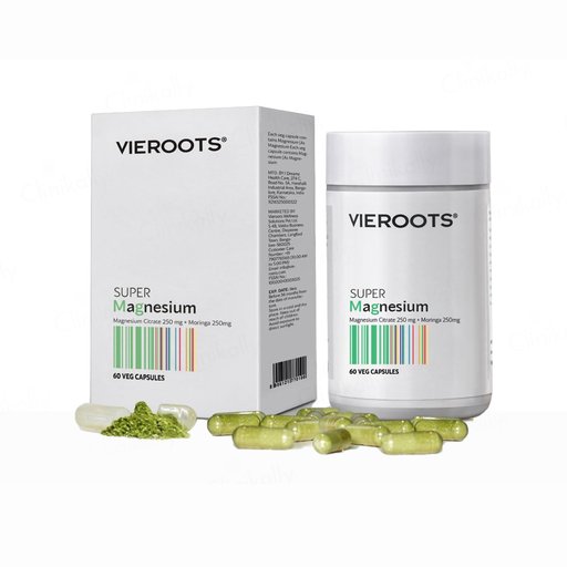 Vieroots Super Magnesium Veg Capsule