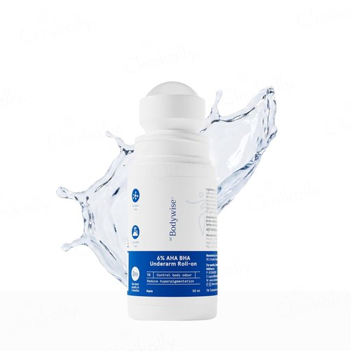 Be Bodywise 6% AHA BHA Underarm Roll-On (Aqua)
