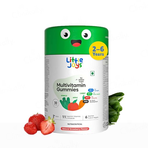 Little Joys Multivitamin Gummies - Natural Strawberry Flavour (2+ Years)