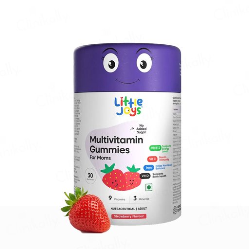 Little Joys Multivitamin Gummies For Moms - Strawberry Flavour