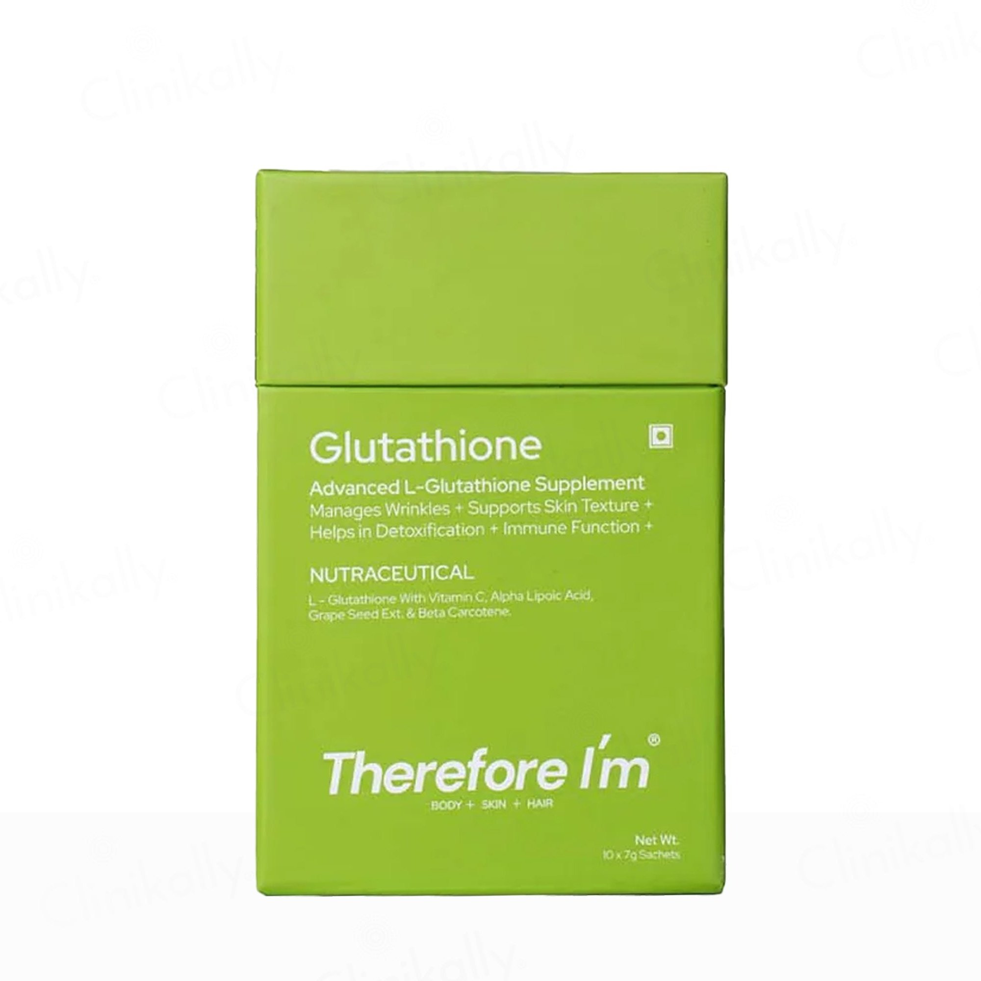 Buy Therefore I'm Advance L-Glutathione 600mg Supplement Sachet Online at Best Price