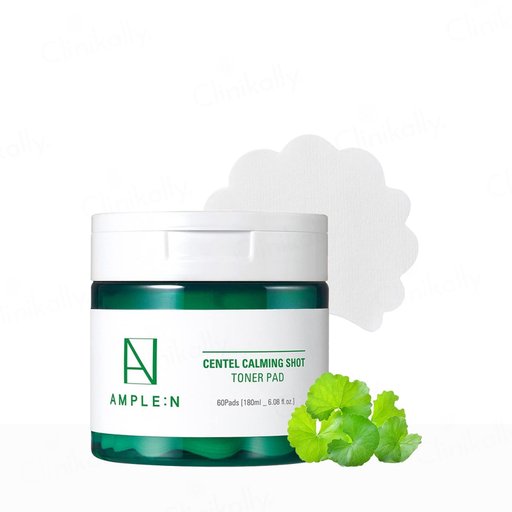 Ample:N Centel Calming Shot Toner Pads