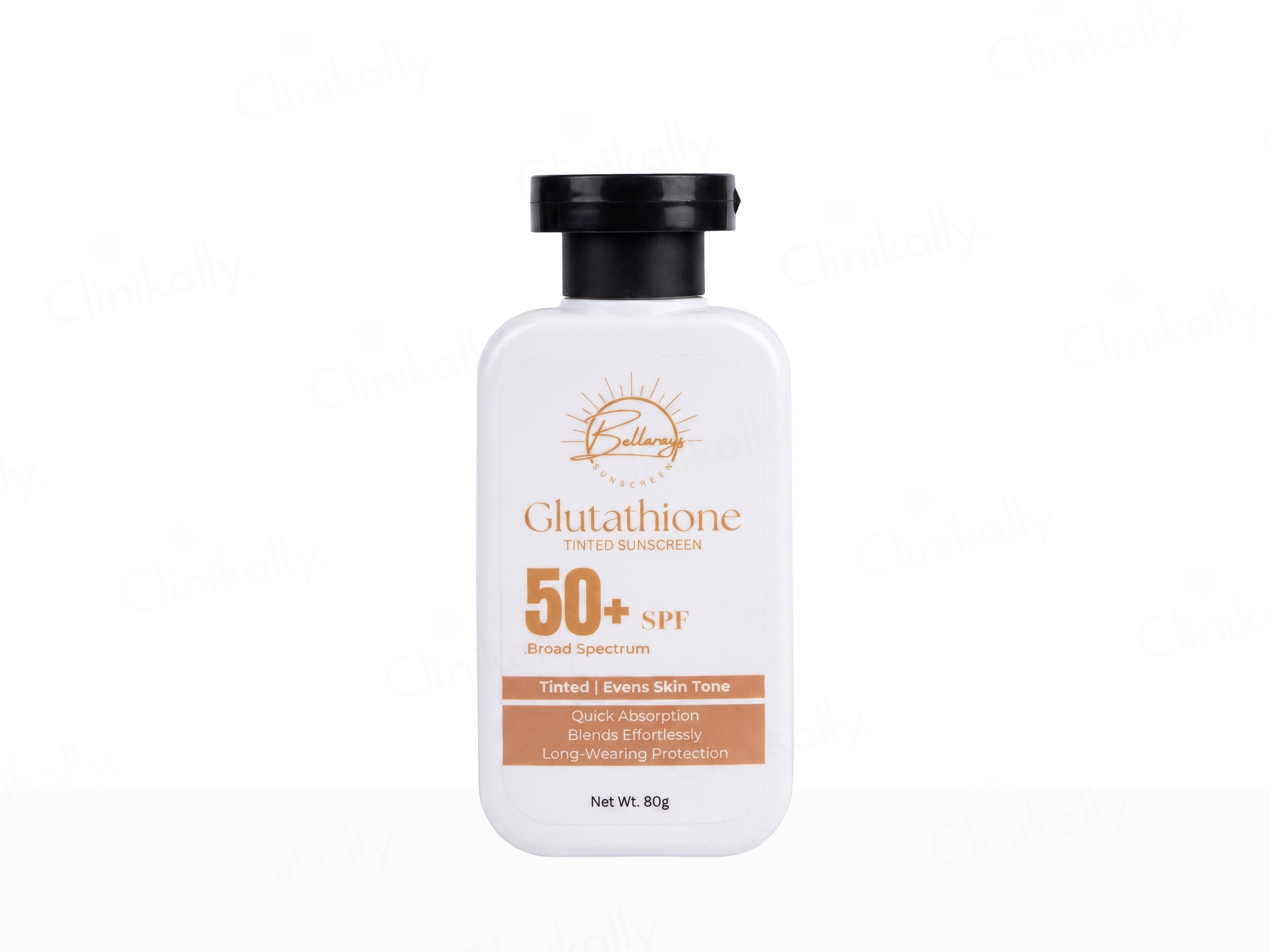 Buy Bellacos Healthcare Bellarays Glutathione Tinted Sunscreen SPF 50+ Online at Best Price