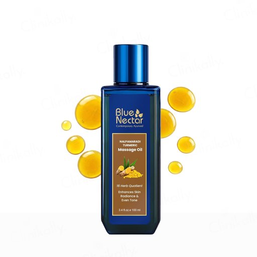 Blue Nectar Nalpamaradi Turmeric Massage Oil