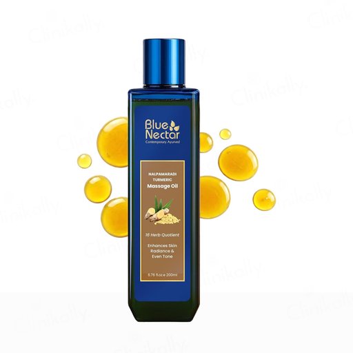 Blue Nectar Nalpamaradi Turmeric Massage Oil