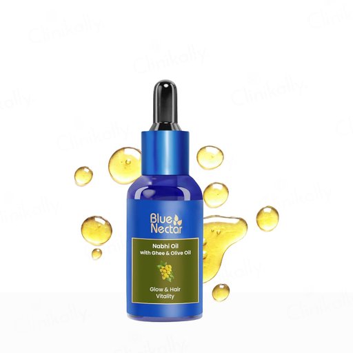 Blue Nectar Niraa Nabhi Oil With Ghee & Olive Oil