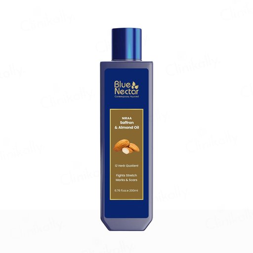 Blue Nectar Niraa Saffron & Almond Oil For Stretch Marks