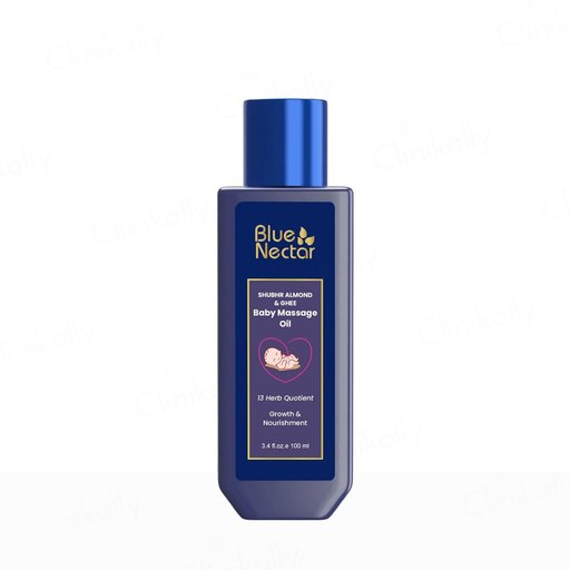 Blue Nectar Shubhr Almond & Ghee Baby Massage Oil