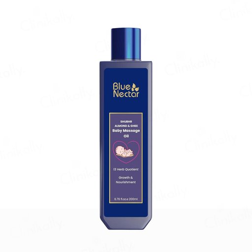 Blue Nectar Shubhr Almond & Ghee Baby Massage Oil