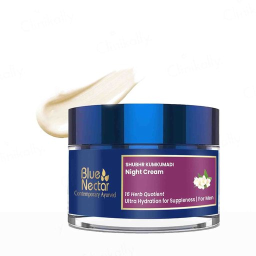 Blue Nectar Shubhr Kumkumadi Night Cream For Men