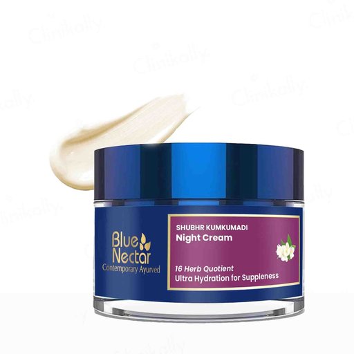 Blue Nectar Shubhr Kumkumadi Night Cream For Women
