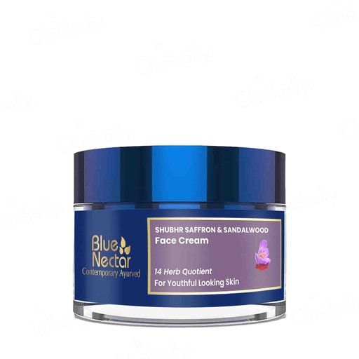 Blue Nectar Shubhr Saffron & Sandalwood Face Cream For Men