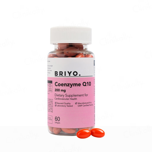 Briyo Coenzyme Q10 200 mg Dietary Supplement Capsule
