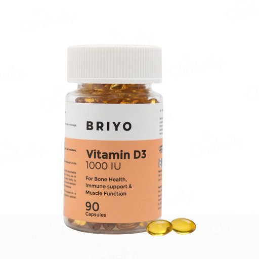 Briyo Vitamin D3 1000 IU Capsule
