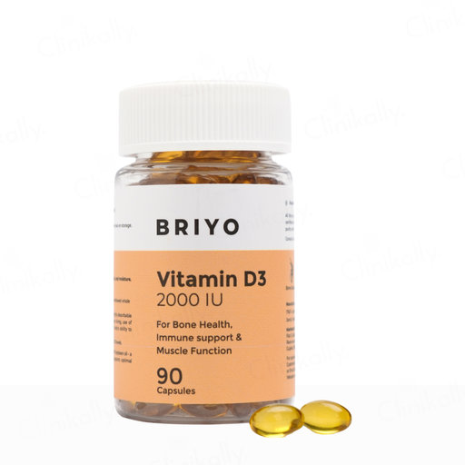 Briyo Vitamin D3 2000 IU Capsule