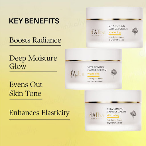 Buy D'Alba Vita Toning Anti-Aging Capsule Cream Online at Best Price