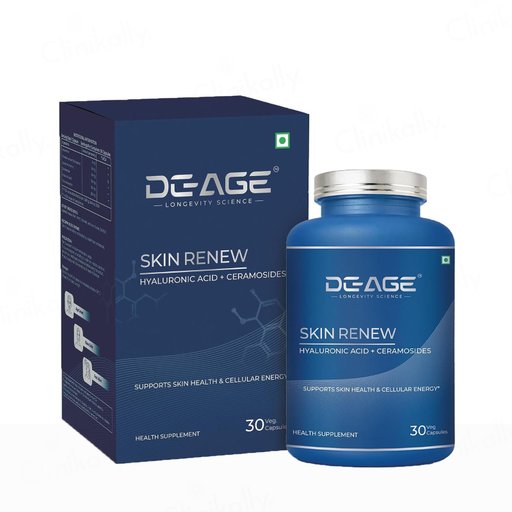 DeAge Skin Renew Health Supplement Veg Capsule