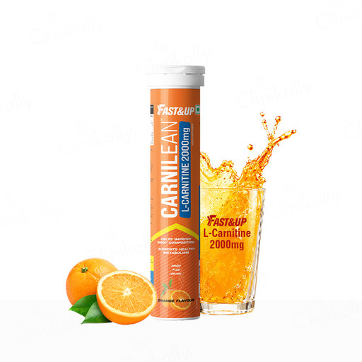 Buy Fast&Up Carnilean L-Carnitine 2000mg Effervescent Tablet Online at Best Price