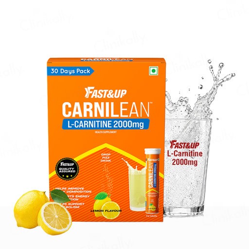 Buy Fast&Up Carnilean L-Carnitine 2000mg Effervescent Tablet Online at Best Price