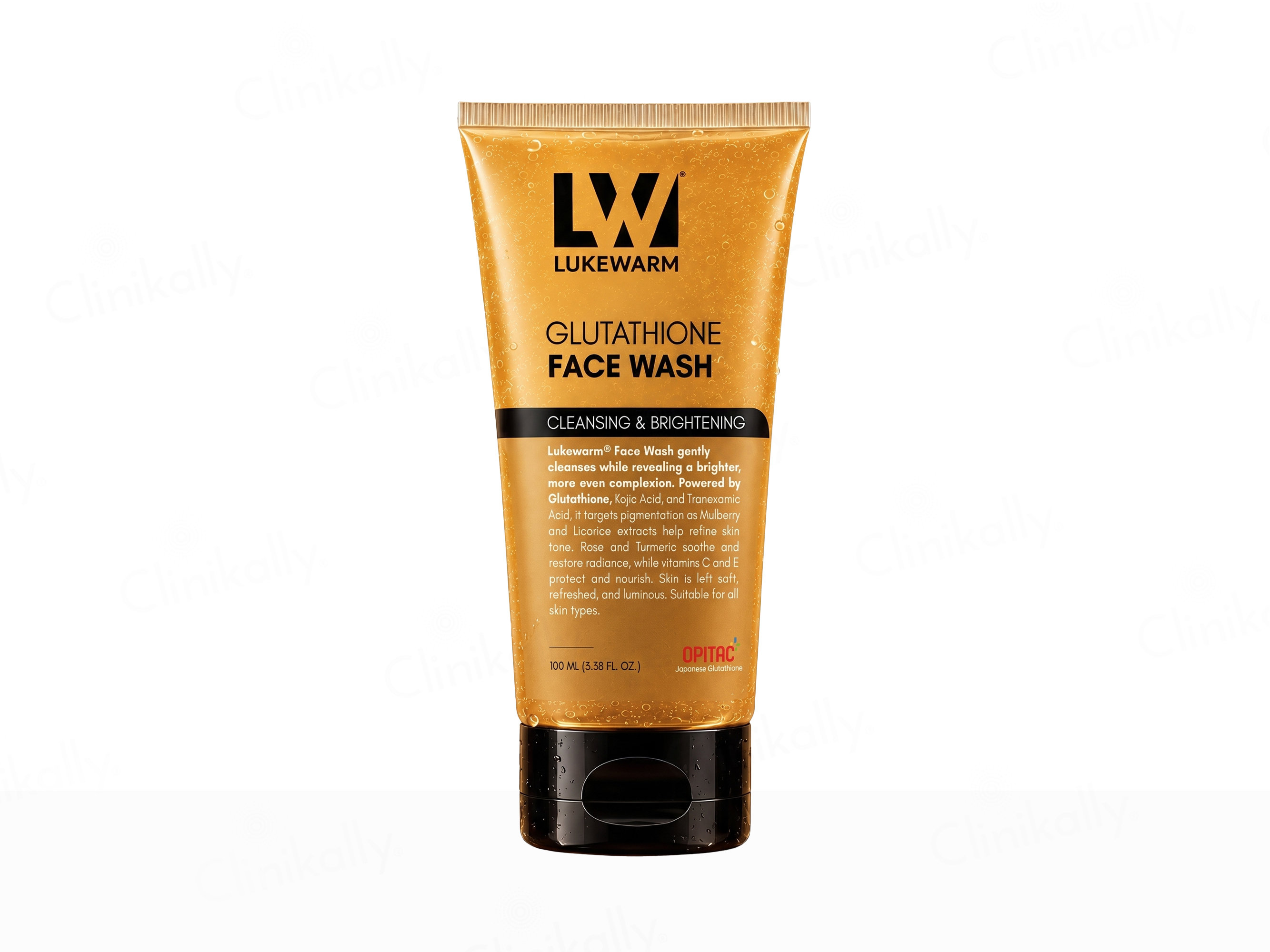 Buy Lukewarm Glutathione Cleansing & Brightening Face Wash Online at Best Price
