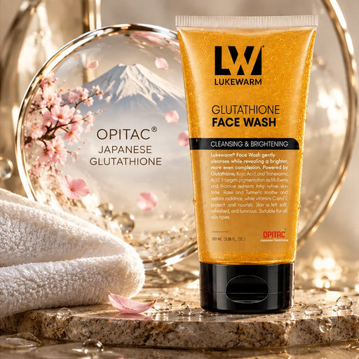 Buy Lukewarm Glutathione Cleansing & Brightening Face Wash Online at Best Price