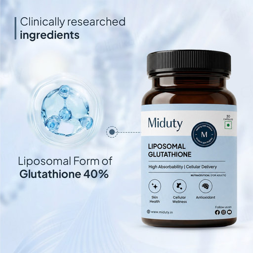 Buy Miduty Liposomal Glutathione Capsule Online at Best Price