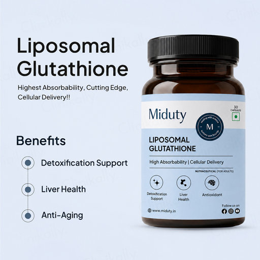 Buy Miduty Liposomal Glutathione Capsule Online at Best Price