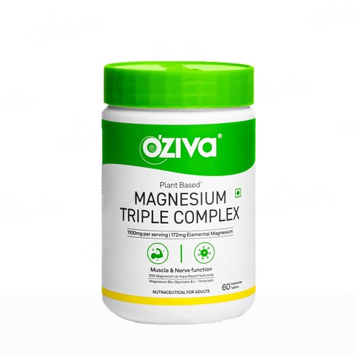 OZiva Magnesium Triple Complex Veg Tablet