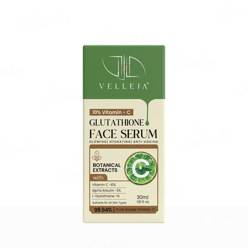Buy Velleja 10% Vitamin C Glutathione Face Serum Online at Best Price